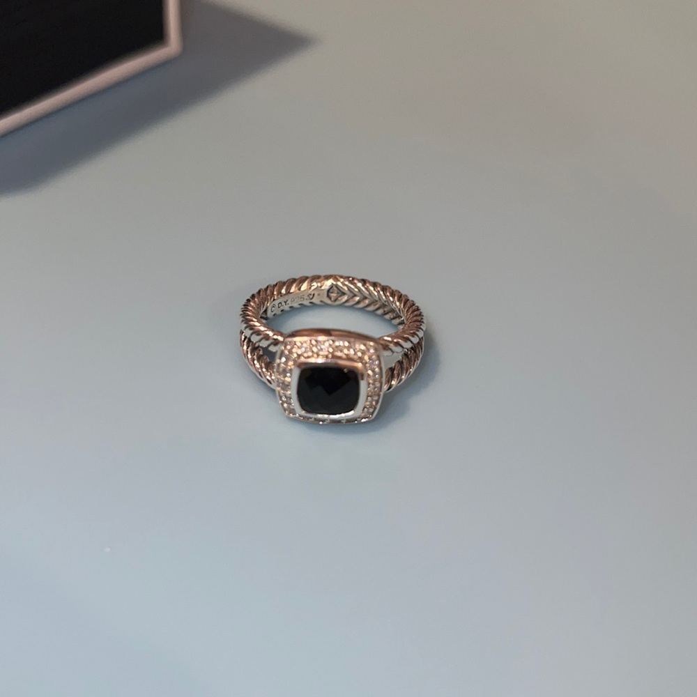 David Yurman black onyx ring